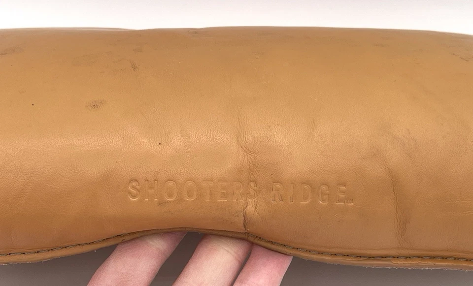Bolsa de areia vintage de couro Shooters Ridge - Imagem 3 de 4