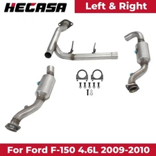 For Ford F150 F-150 4.6L 2009-2010 Left & Right Direct Fit Catalytic Converter