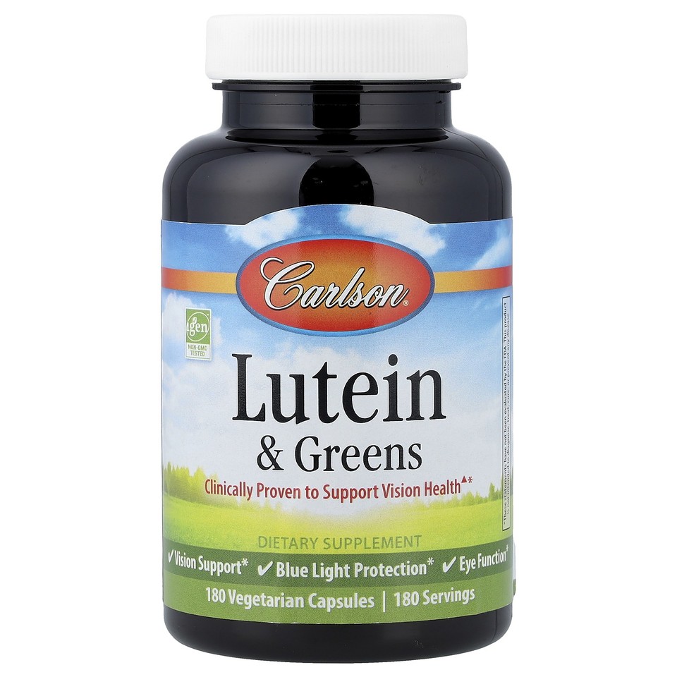 Lutein & Greens, 180 Vegetarian Capsules