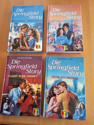 Die Springfield Story  - Mary Ann Cooper, Buch zur Serie,Band 1 - 4