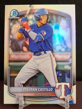 2025 Bowman Draft Chrome Yolfran Castillo Refractor #BDC-107