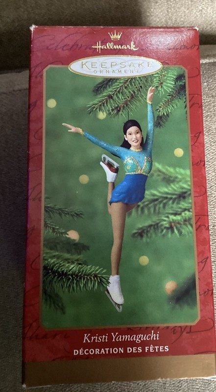Kristi Yamaguchi Hallmark Keepsake Ornament Christmas 2000 w/ Box