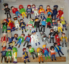 Huge Lot Playmobil People - Figures - Accessories Toy