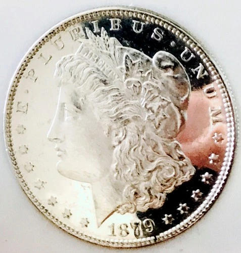 1879 P MORGAN ULTRA DMPL! HUGE MIRRORS! AMAZING COIN! MS+++++WOW COIN NR #64538