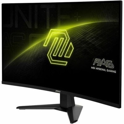 MSI MAG 32CQ6F 32  Class WQHD Curved Screen Gaming LED Monitor - 16:9 - Black