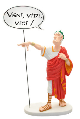 Plastoy 00366 Cäsar Sprechblase 19,5 cm NEU OVP Sammlerfigur