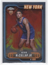 #150 2024-25 Topps Chrome BASE * Kevin McCullar Jr. RC Knicks