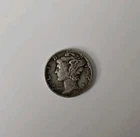 1945 D Mercury Dime 10c Good Circulated Condition 90% Silver US Coin