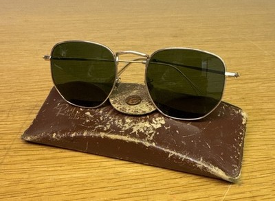 Bausch Ray-ban Vintage Full-rim Lomb & Bausch Ray-Ban 小物 & Etsy - Rim Gold Wings Lomb 小物