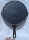 Wagner Ware Sidney O. Cast Iron Skillet No. 8 K With Heat Ring