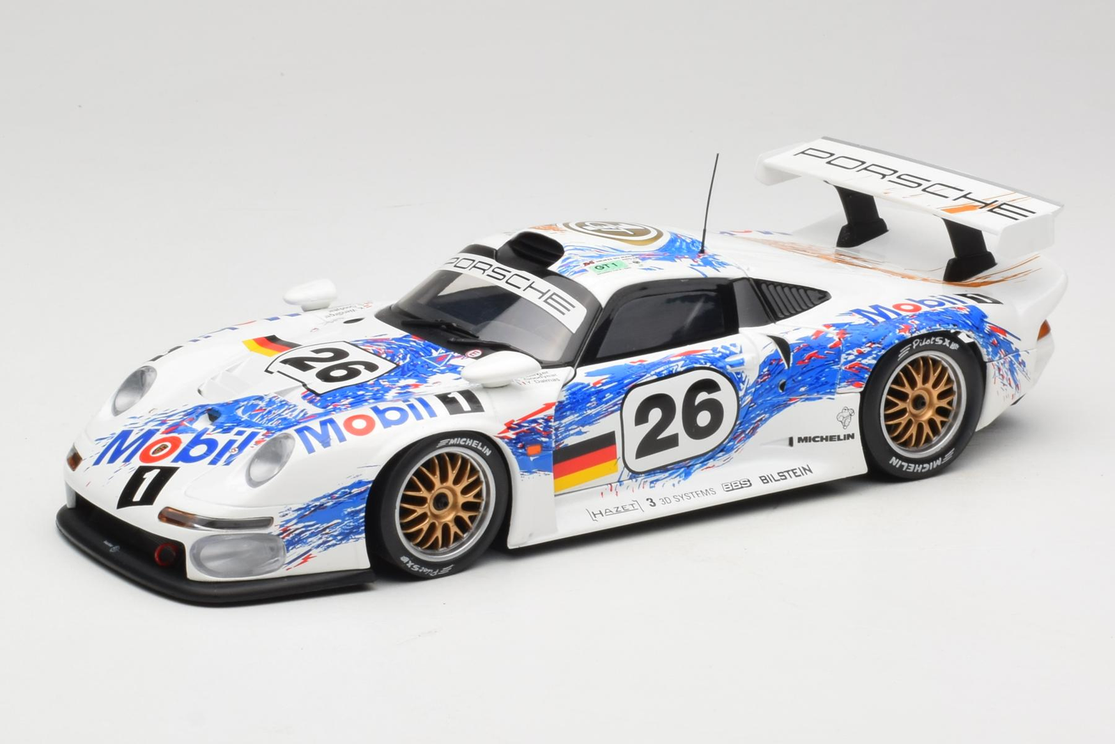 180966626 Porsche 911 GT1 n26 Wendlinger Goody Dalmas Le Mans 1996 UT Models 1/1