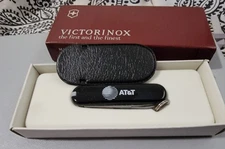 Victorinox Classic Sd Swiss Army Knife AT&T With Box And Slip NOS