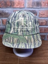 Vintage Arnold’s Fabricating Machine Camden Tennessee Camo USA Made Snapback Hat