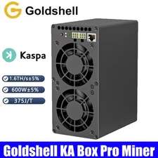 Goldshell KA BOX PRO 1.6T 600W KAS Miner Cryptocurrency Kaspa Rig Asic Hardware
