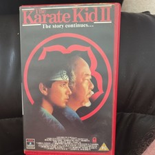 The Karate Kid II (2) - The Story Continues - PAL VHS Video Tape