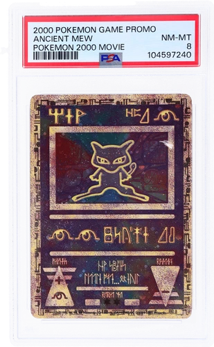 2000 Pokemon Game Promo Ancient Mew 2000 Movie # PSA 8