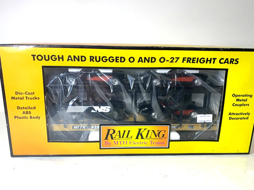 MTH RailKing 30-76444 - Norfolk Southern Auto Carrier 1957 Corvettes - NUEVO | Zustand: New
