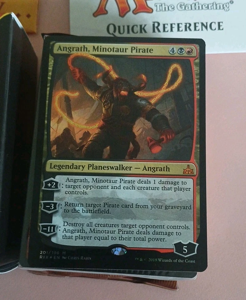 Magic the Gathering Angrath Minotaur New - Image 2 of 4