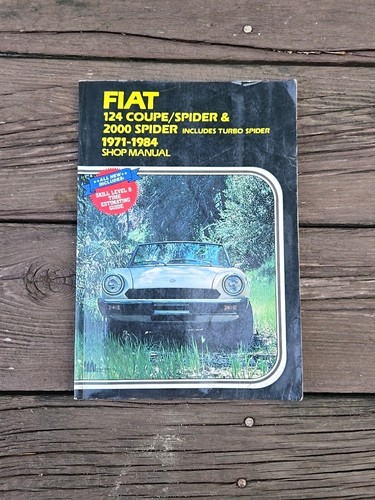 Fiat 124 Coupe / Spider & 2000 Spider: 1971-1984 Shop Manual (Workshop Manual Fi