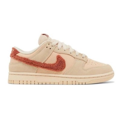 Nike Dunk Low Terry Swoosh Shimmer Mars Stone Sandrift