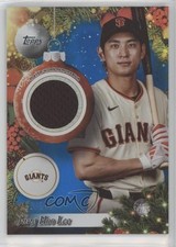 2025 Topps Holiday Relics Blue Metallic /299 Jung-Hoo Lee Jung Hoo #PR-JLE ib6