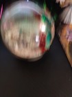 Hand Blown Iridescent Glass Globe w/Sand & Seashells Sh16 — photo 1