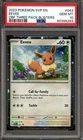 Pokemon TCG Scarlet & Violet Obsidian Flames Blister #043 Eevee Cosmos PSA 10
