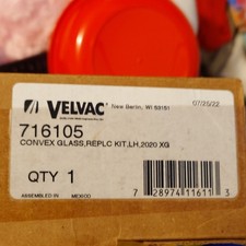 Velvac 716105 Convex Mirror Glass Assembly Replacement Kit Lh 2020 Xg New