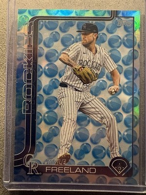 Kyle Freeland (Beach Ball /50) Colorado Rockies 2025 Topps Series 2  # 407