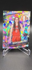 2025 Panini Prizm WNBA - Rookie Variation Georgia Amoore #140 Ice Prizm (RC)