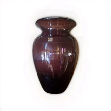 Blenko purple amethyst  urn mid-century 11 in tall