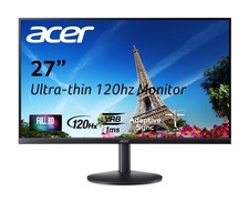 Acer SB273 G0bi 27" IPS Full HD Gaming Monitor 120Hz 1ms FreeSync Zero-Frame