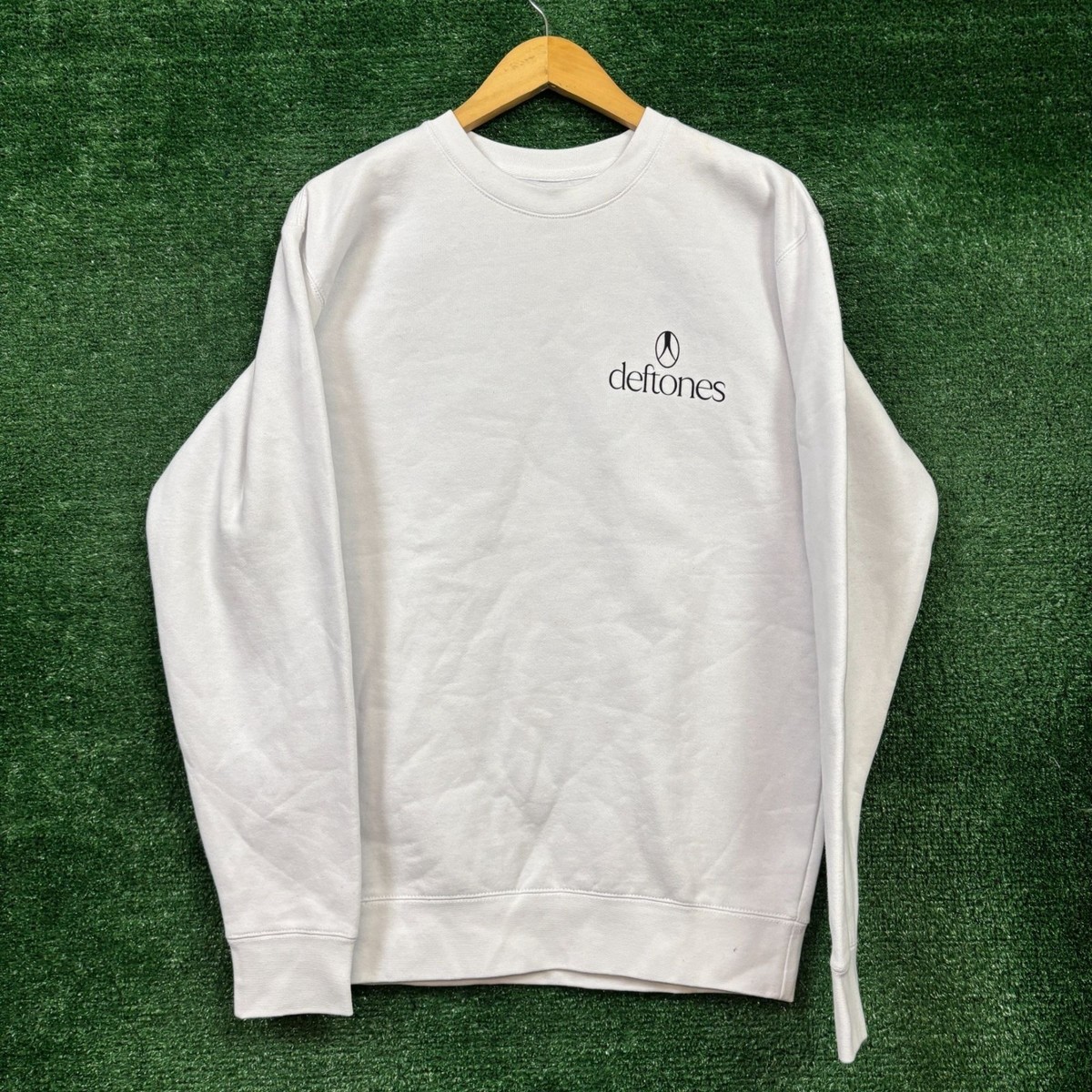 Deftones Private Music Nu Metal Band Crewneck Sweater Size Small