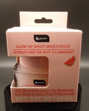 B.Pure Glow Up Night Moisturizer Watermelon Extract Niacinamide 2oz New