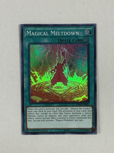 Magical Meltdown SHVA-EN042 YuGiOh Shadows in Valhalla card