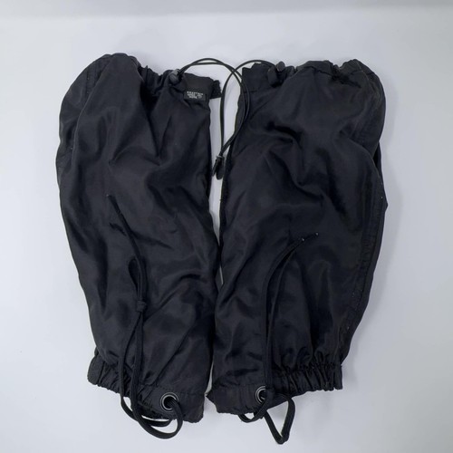 Mountain Hardware Leg Gaiters Size Medium Black Unisex Drawstring Adjustable