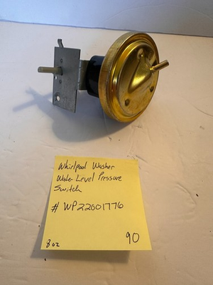 #ad #ad Pressure Switch WP22001776 Whirlpool Wsher Water Level Pressure Switch $90.00