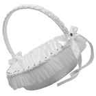 1Pc Wedding Flower Basket Lace Hand-held Basket Flower Children wedding baskets