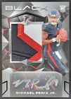 2024 Panini Black Michael Penix Jr. Rookie Patch Auto /99 RC Falcons SS2