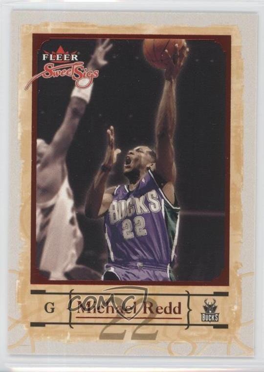 2004-05 Fleer Sweet Sigs Michael Redd #58 0a3