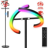 Stehlampe Led Dimmbar 20W Rgb Modern 1300Lm 3000K-6000K Mit Fernbedienung