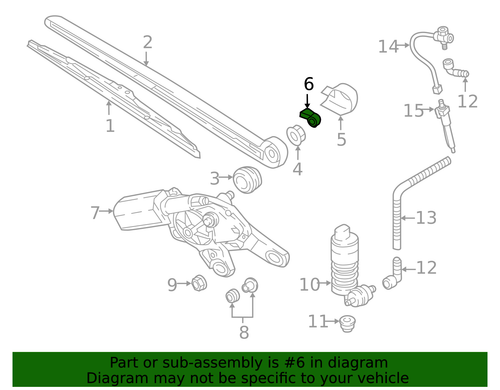Genuine Audi Spray Jet 80A-955-985-A - Picture 2 of 2