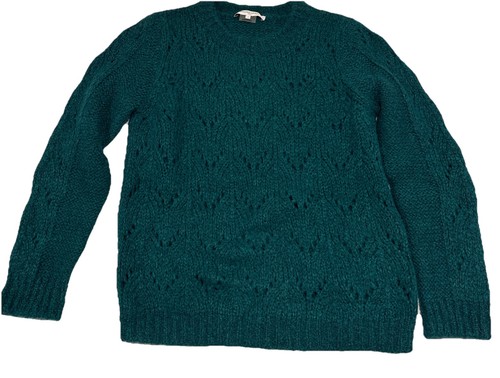 Gerard Darel Paris Green Women’s Sweater Sz 1 Small Alpaca Blend Italy EUC $498