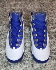 Size 6.5 (GS) - Jordan 10 Retro TXT Mid White for sale online | eBay
