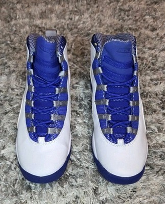 Size 6.5 (GS) - Jordan 10 Retro TXT Mid White for sale online | eBay
