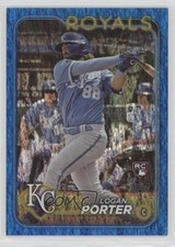 2024 Topps Series 2 Blue Foil 190/999 Logan Porter #666 2d8
