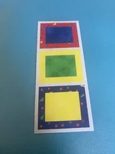 Vintage Creative Memories Retro Squares/Boxes Sticker Strip