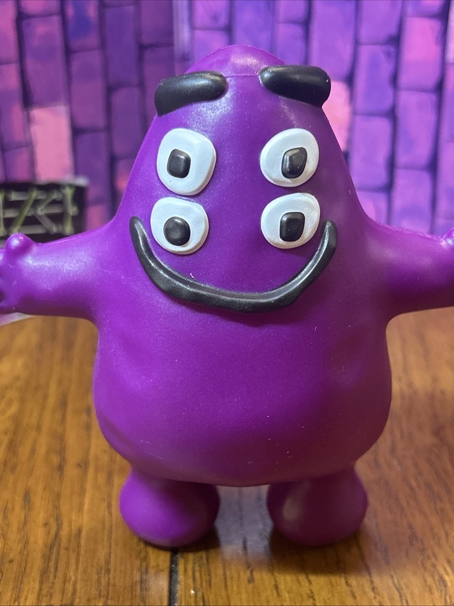 McDonald's Adult Happy Meal Toy 4 Eyed Grimace Figure | eBay