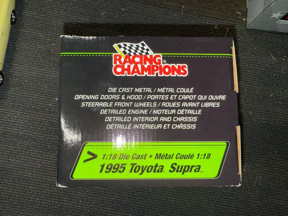 Racing Champions "The Fast and Furious" 1995 Toyota Supra Orange. NIB - Image 4 of 4