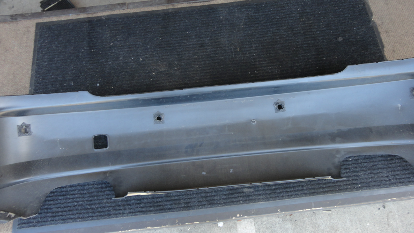 2010 Rolls Royce Ghost, Rear Bumper Cover, Used, Damage, P/N 51127238382